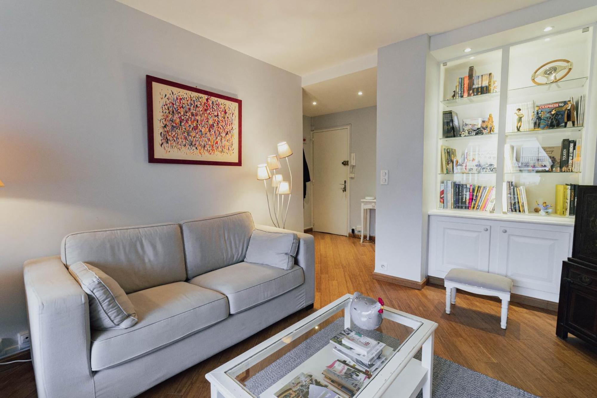 Le Retro-chic - T2 Raffinee - Balcon & Metro M12 Parigi